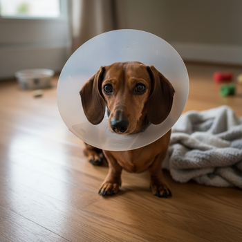 Ветеринарный воротник для собак