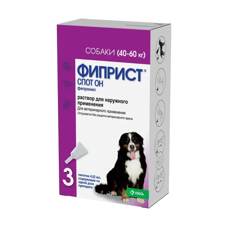 Фиприст Спот Он для собак 40-60 кг