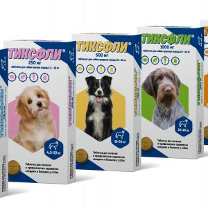Тиксфли  —   лучшая защита от блох и клещей для собак 