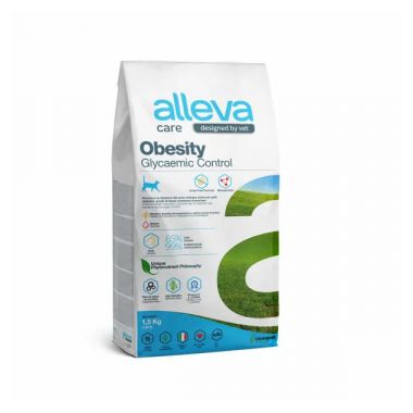 Alleva Care Cat Adult Obesity Glycaemic Control ветдиета для кошек 1,5 кг