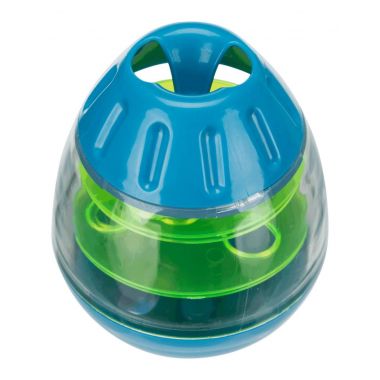 TRIXIE Развивающая игрушка Roly poly Snack egg для собак пластик 13 см
