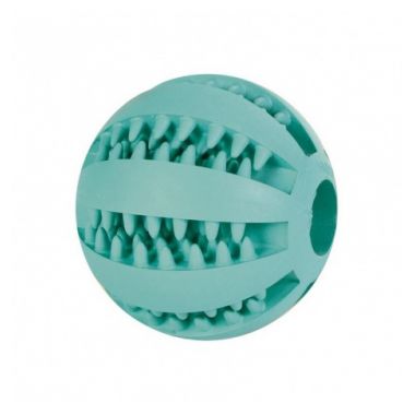 TRIXIE Мяч бейсбольный Denta Fun игрушка для собак 6 см