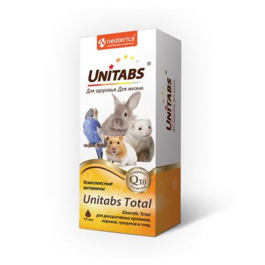 Unitabs Тотал для декоративных кроликов, хорьков, грызунов и птиц 10 мл