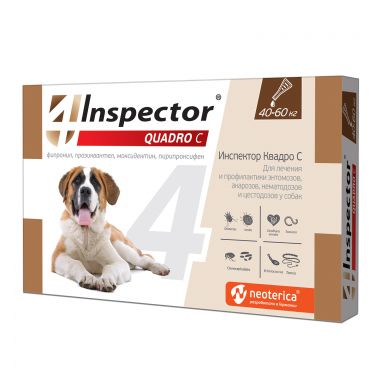 Inspector капли для собак 40-60 кг