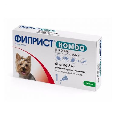 Фиприст Комбо капли для собак 2-10 кг