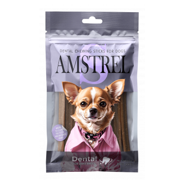 Амстрел Дентал жевательное лакомство для собак мелких пород 150 г