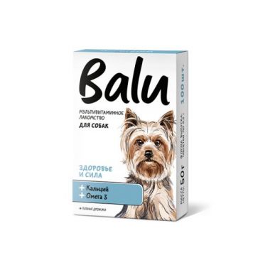 Balu Здоровье и сила лакомство для собак 100 таблеток