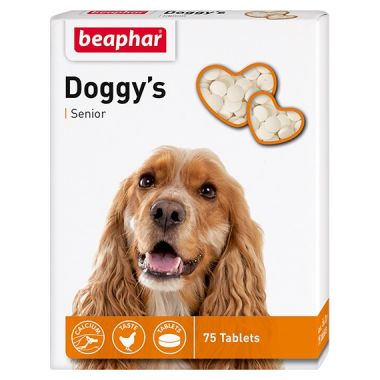 Беафар Doggy's Senior для собак старше 7 лет 75 таблеток