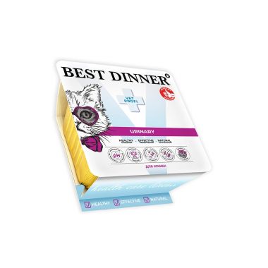 Best Dinner Vet Profi Urinary паштет из ягненка для кошек 100 г