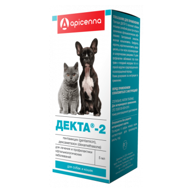 Декта-2 капли глазные 5 мл