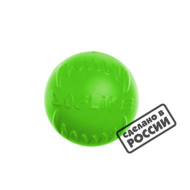 DOGLIKE Мяч средний зеленый игрушка для собак
