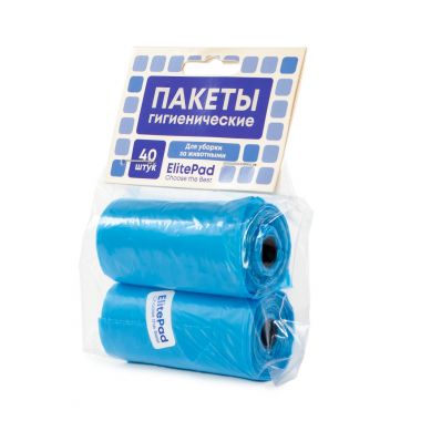 ELITEPAD пакеты для уборки за собакой 40 штук
