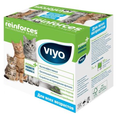 VIYO напиток-пребиотик для кошек всех возрастов 30 мл