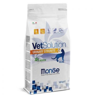 Monge VetSolution Cat Urinary Struvite корм для кошек 1,5 кг