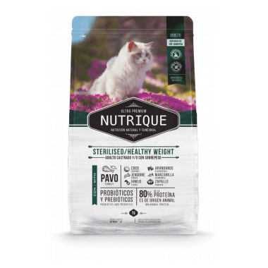 Vitalcan Nutrique Adult Cat Sterilised/Healthy Weignt корм для стерилизованных кошек 2 кг