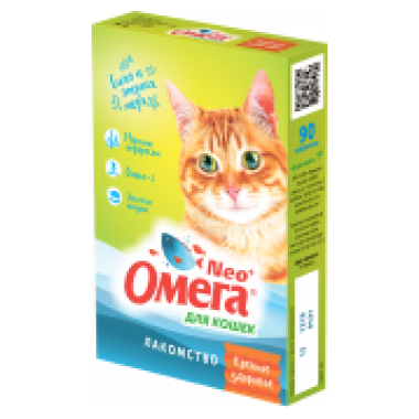 Омега Neo+ Крепкое здоровье для кошек 90 таблеток
