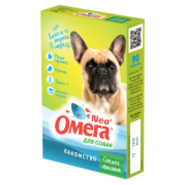 Омега Нео для собак Свежее дыхание 90 таблеток