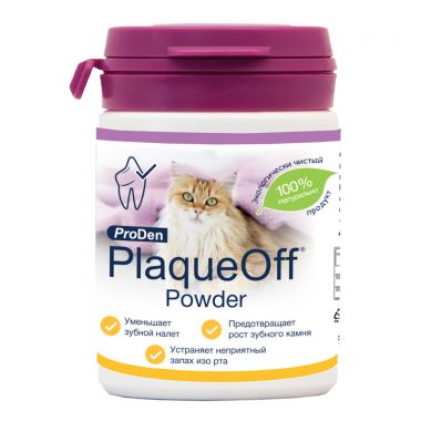 ProDen PlaqueOff средство для профилактики зубного камня у кошек 40 г