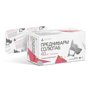 Преднифарм Солютаб 40 мг 5 таблеток