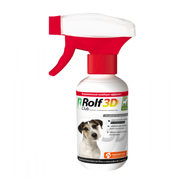 Rolf Club 3D cпрей инсектоакарицидный для собак 200 мл