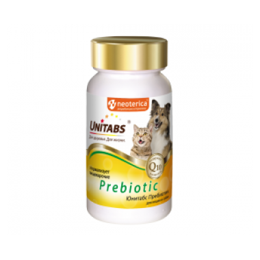 Unitabs Пребиотик для кошек и собак 100 таблеток
