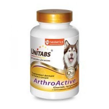 Unitabs АртроАктив для собак 100 таблеток