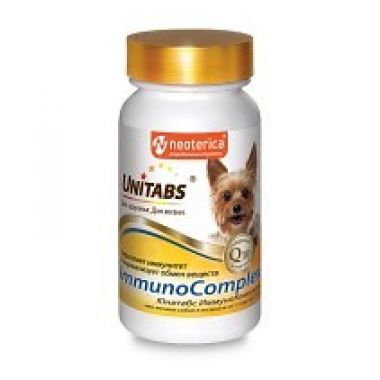 Unitabs ИммуноКомплекс для собак мелких пород 100 таблеток