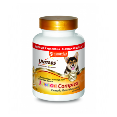 Unitabs МультиКомплекс для щенков 200 таблеток