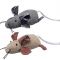 TRIXIE Игрушка Мышь для кошек полиэстер/хлопок 12 см